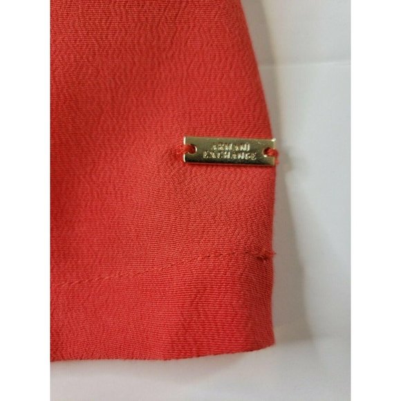 Armani Exchange Women Red Short Sleeve Blouse Top size XS NEW - Picture 7 of 12